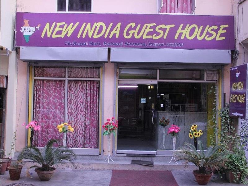 Hotel New India Guest House Jaipur Dış mekan fotoğraf